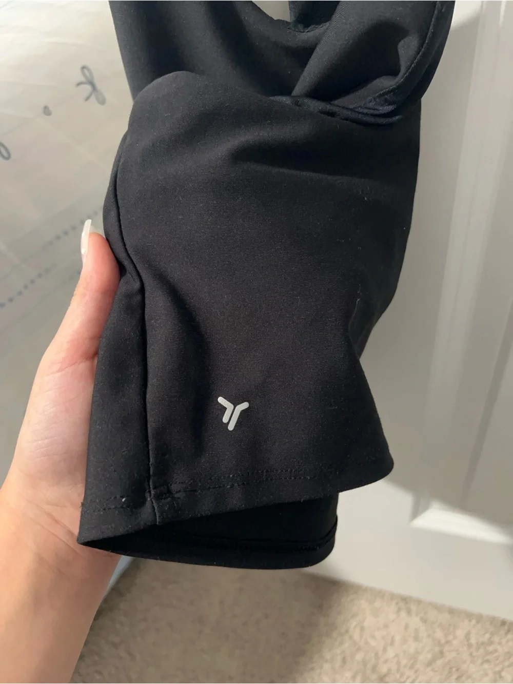 Old Navy Black Active PowerSoft Racerback Tank